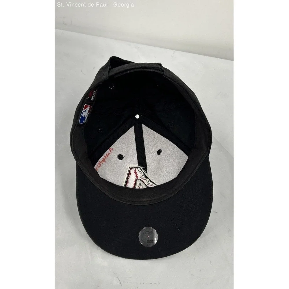 OC Sports Black Arizona Diamondbacks MLB Baseball Hat Cap Youth Great Condition